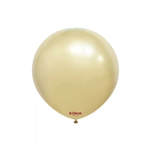 Baloane Latex 13cm Aura Antique Gold 7085 (50 buc) - Img 2