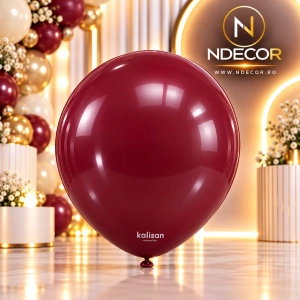 Baloane latex 13cm Burgundy Standard Kalisan 2340 (100 BUC)