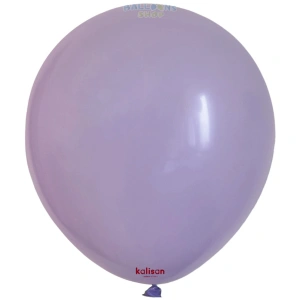 Baloane latex 30cm Lilac Standard Kalisan 2317 - Img 3