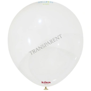 Baloane latex 30cm Transparent Standard 2333 - Img 2