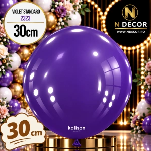 Baloane latex 30cm Violet Standard 2323