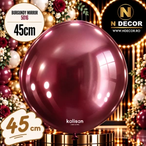Balon Jumbo Latex 45cm Burgundy Mirror 5016 Kalisan