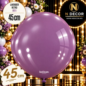 Balon Jumbo Latex 45cm Lavender Retro 8011