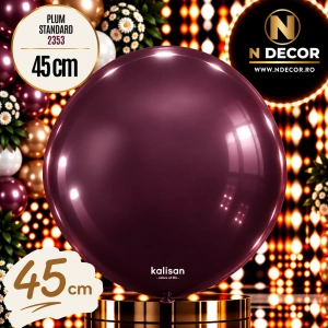 Balon Jumbo Latex 45cm Plum Standard 2353