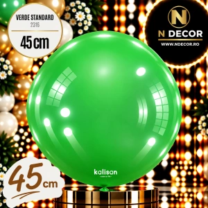 Balon Jumbo Latex 45cm Verde Standard 2316