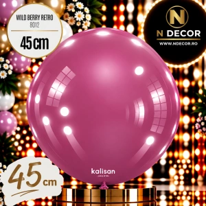 Balon Jumbo Latex 45cm Wild Berry Retro 8012