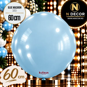 Balon Jumbo Latex 60cm Blue Macaron 3001