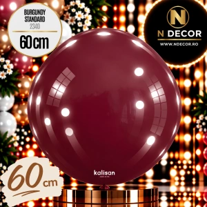 Balon Jumbo Latex 60cm Burgundy Standard 2340
