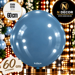 Balon Jumbo Latex 60cm Denim Retro 8019