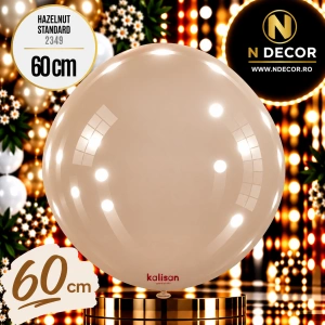 Balon Jumbo Latex 60cm Hazelnut Standard 2349