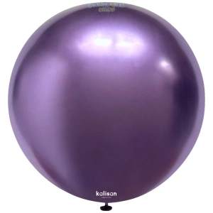 Balon Jumbo Latex 60cm Violet Mirror 5004 - Img 2