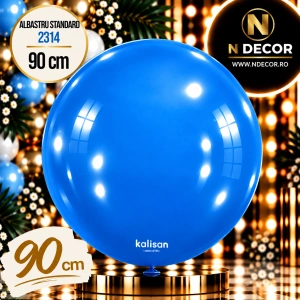 Balon Jumbo Latex 90cm Albastru Standard 2314