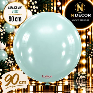 Balon Jumbo Latex 90cm Aura Ice Mint 7082