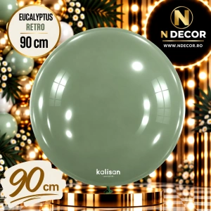 Balon Jumbo Latex 90cm Eucalyptus Retro 8008
