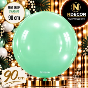 Balon Jumbo Latex 90cm Mint Green Standard 2336