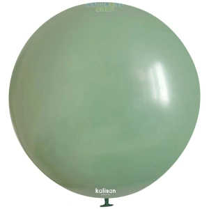 Balon Jumbo Latex 90cm Sage Green Retro 8006 - Img 2