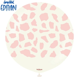 Balon latex jumbo 60cm Dior Baby Pink White Retro 22459707 - Img 2