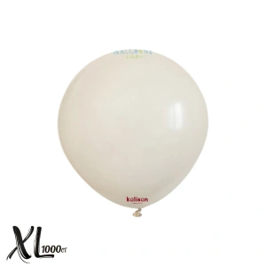 SET 1000 Baloane Latex 13cm White Retro XL 8018 - Img 2