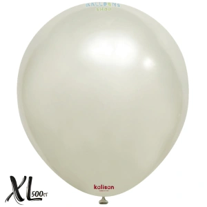 SET 250 Baloane Latex 30cm Aura Ivory White 7083 - Img 2
