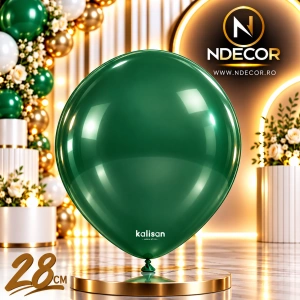 SET 50 Baloane Latex 28cm Emerald Green Metalic 7012