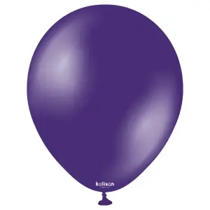 SET 50 Baloane Latex 28cm Violet Metalic 7023 - Img 2