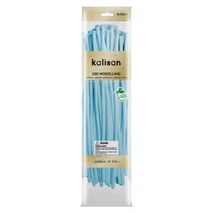 SET 50 Baloane Latex Modelaj Macaron Blue Nozzle Up 260M 3001