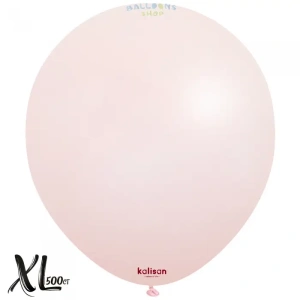 SET 500 Baloane Latex 30cm Macaron Pale Pink 3010 XL - Img 2
