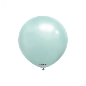 Baloane Latex 13cm Aura Ice Mint 7082 (50 BUC) - Img 2