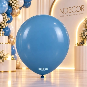 Baloane latex 13cm Deep Blue Retro Kalisan 8003 (100 BUC)