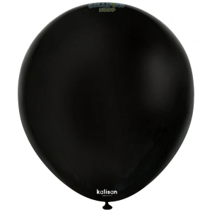 Baloane latex 30cm Negru Standard 2332 - Img 3