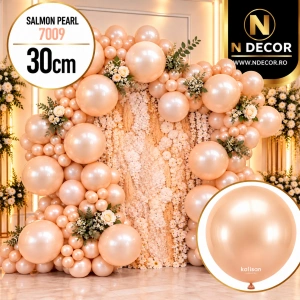 Baloane Latex 30cm Salmon Pearl 7009 - Img 2