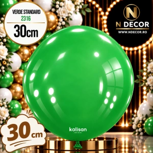 Baloane latex 30cm Verde Standard 2316