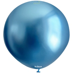 Balon Jumbo Latex 45cm Blue Mirror 5005 Kalisan - Img 2