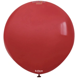 Balon Jumbo Latex 45cm Deep Red Standard 2352 - Img 2