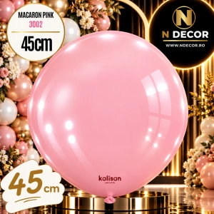 Balon Jumbo Latex 45cm Macaron Pink 3002