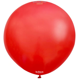 Balon Jumbo Latex 45cm Rosu Standard 2313 - Img 2