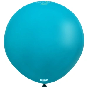 Balon Jumbo Latex 45cm Turquoise Standard 2318 - Img 2