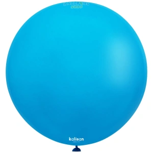 Balon Jumbo Latex 60cm Baby Blue Standard 2328 - Img 2