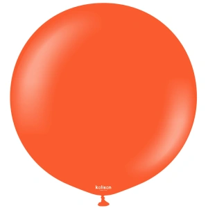 Balon Jumbo Latex 60cm Flame Orange Standard 2358 - Img 2