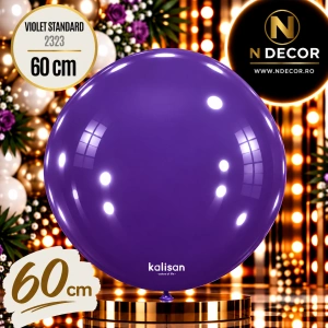 Balon Jumbo Latex 60cm Violet Standard 2323