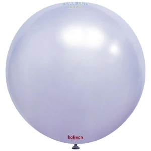 Balon Jumbo Latex 90cm Aura Lavender Fog 7084 - Img 2