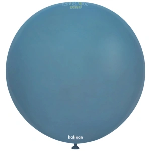Balon Jumbo Latex 90cm Denim Retro 8019 - Img 2