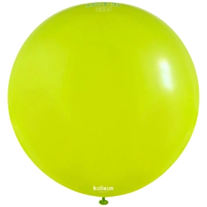 Balon Jumbo Latex 90cm Lime Green Standard 2324 - Img 2