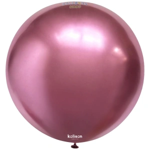 Balon Jumbo Latex 90cm Pink Mirror 5003 - Img 2