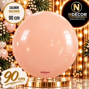 Balon Jumbo Latex 90cm Salmon Macaron 3006