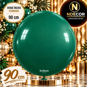 Balon Jumbo Latex 90cm Verde Inchis Standard 2329