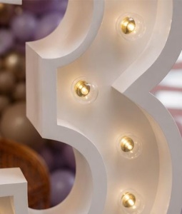 Cifră Luminoasă LED 3 - Img 2