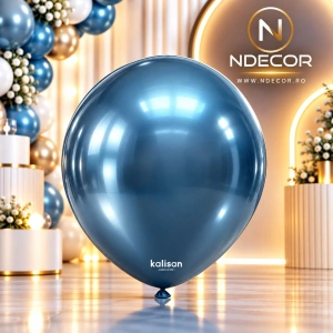 Baloane latex 13cm Blue Mirror 5005 (100 BUC)