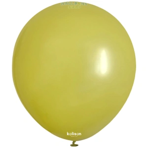 Baloane latex 30cm Olive Retro Kalisan 8009 - Img 3