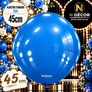 Balon Jumbo Latex 45cm Albastru Standard 2314